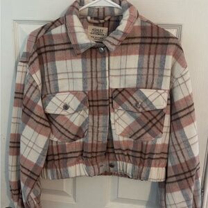 Ashley By 26 International Plaid Outerwear